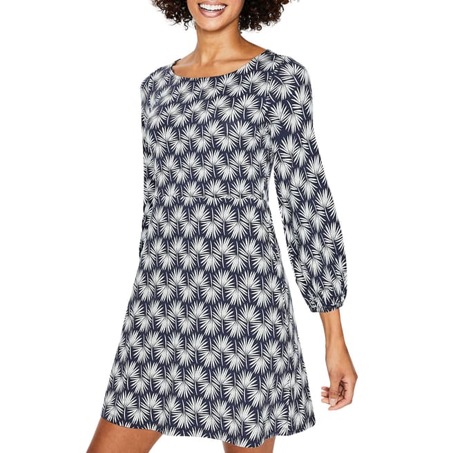 Boden Navy/White Lucie Jersey Tunic