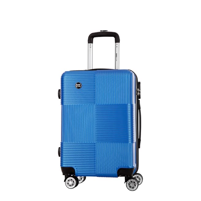 Bagstone Blue 8 Wheeled Aware Cabin Suitcase 57cm