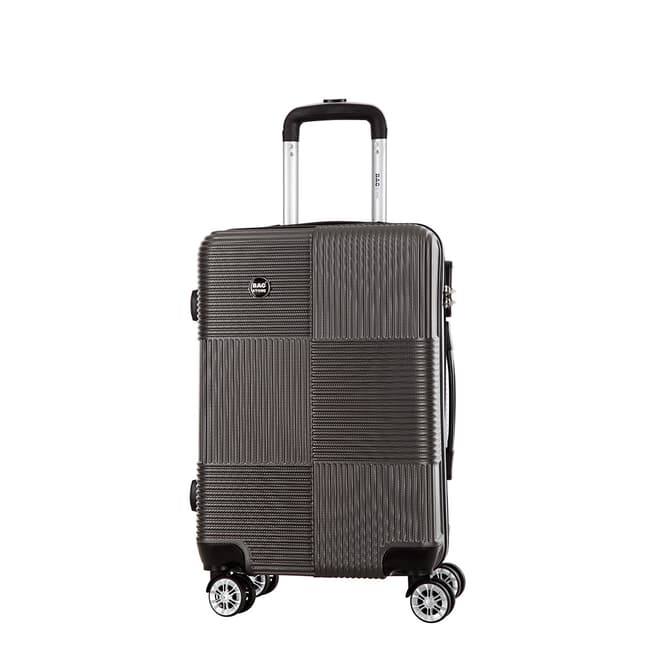 Bagstone Grey 8 Wheeled Aware Cabin Suitcase 57cm