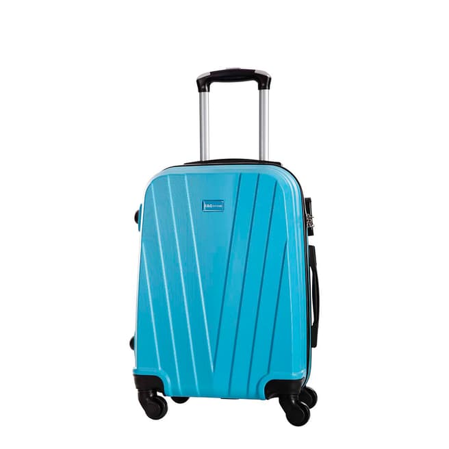 Bagstone Blue 4 Wheeled Mystic Suitcase 50cm