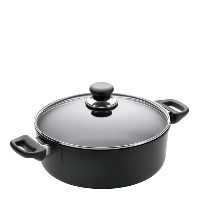 SCANPAN Classic Shallow Casserole with Lid, 26cm