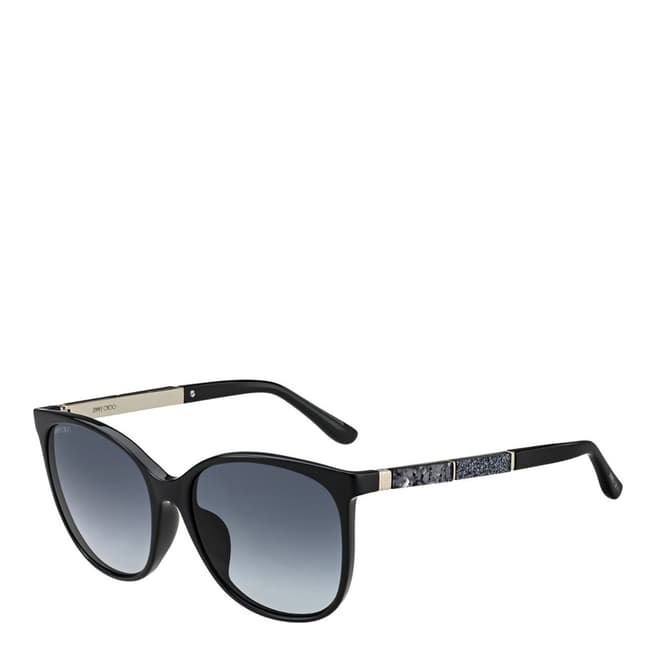 Jimmy Choo Women's Black/Grey Jimmy Choo Sunglasses