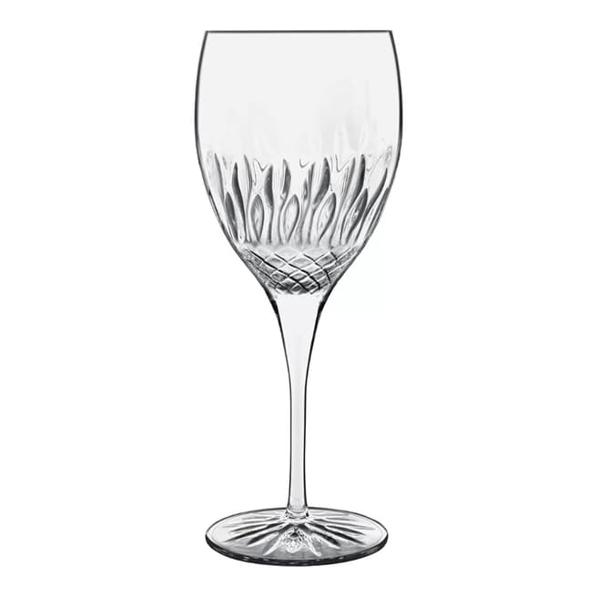 Luigi Bormioli Set of 4 Diamante Chianti Wine Glasses 520ml