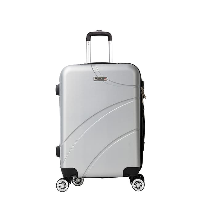 Travel One Silver Seaview Cabin Suitcase 57cm