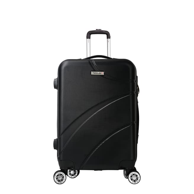 Travel One Black Seaview Cabin Suitcase 57cm
