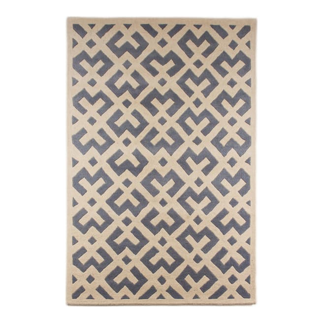 Floor Couture Palace Blue Ecco Rug 178x117cm