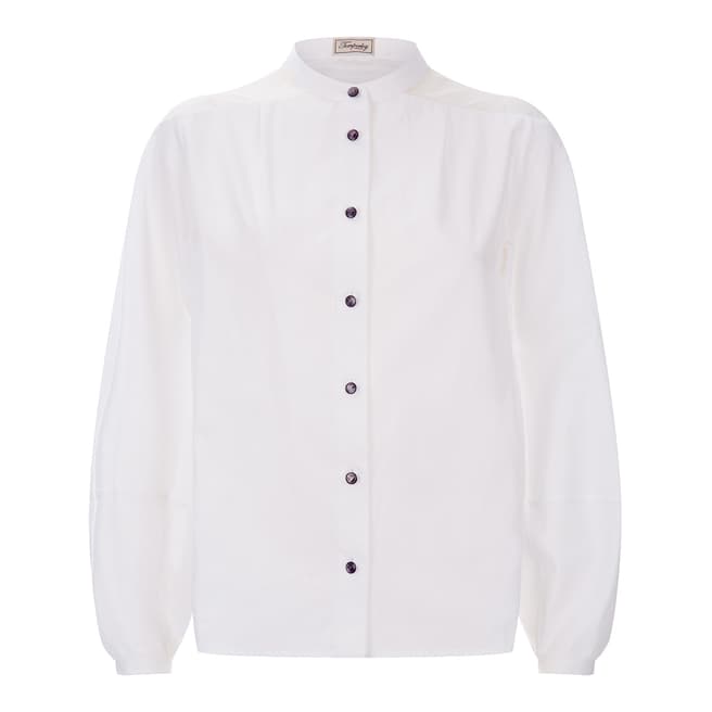 Temperley London White Enigma Silk Shirt