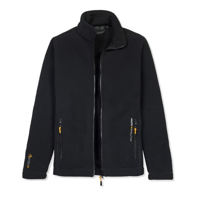 Musto Black Deck Fleece Jacket