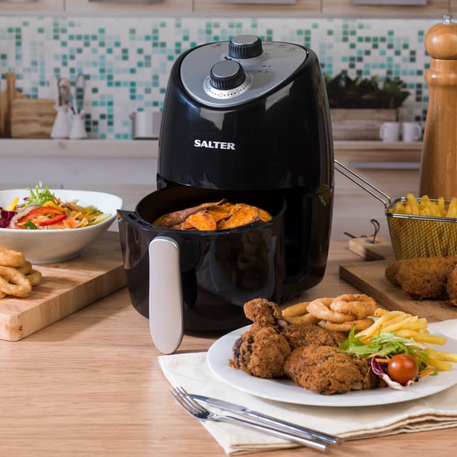 Salter Compact Hot Air Fryer With Removable Frying Rack, 2L