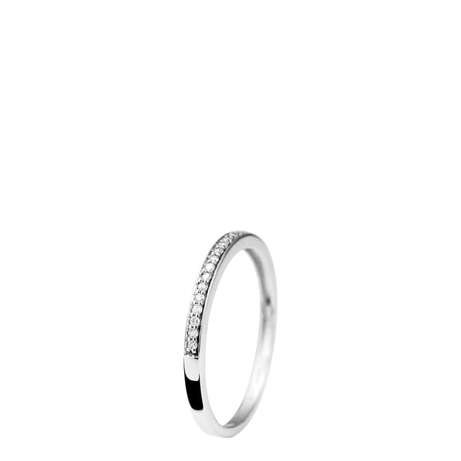 Dyamant White Gold Diamond Ring 0.12 ct