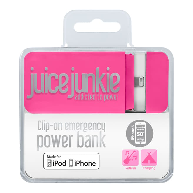 Juice Pink Lightning Junkie Power Bank