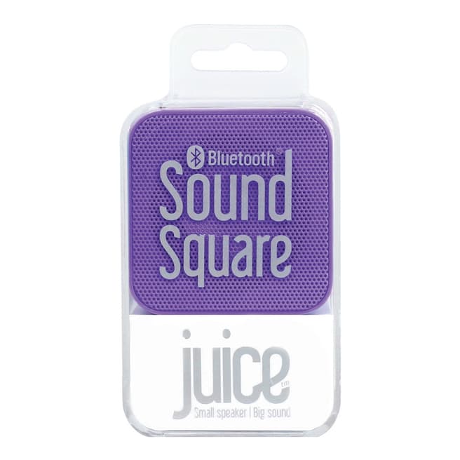Juice Purple Sound Square Speaker