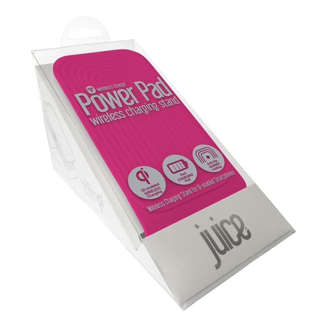 Juice Pink Wireless Charger Power Pad