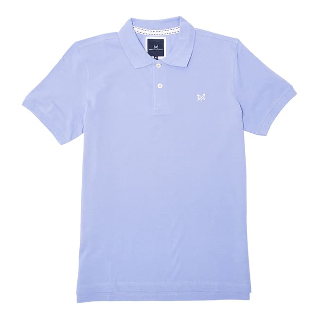 Crew Clothing Light Blue Melbury Polo T-Shirt