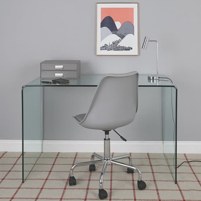 Habitat Ginnie Grey Office Chair