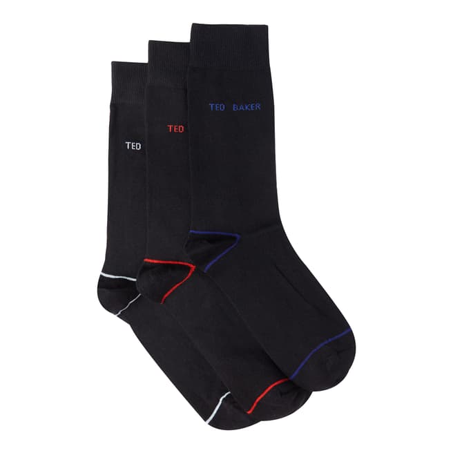 Ted Baker Assorted Organic Lined Sock Set