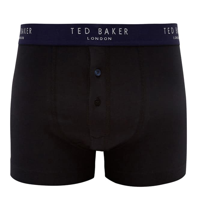Ted Baker Black Button Front Boxers