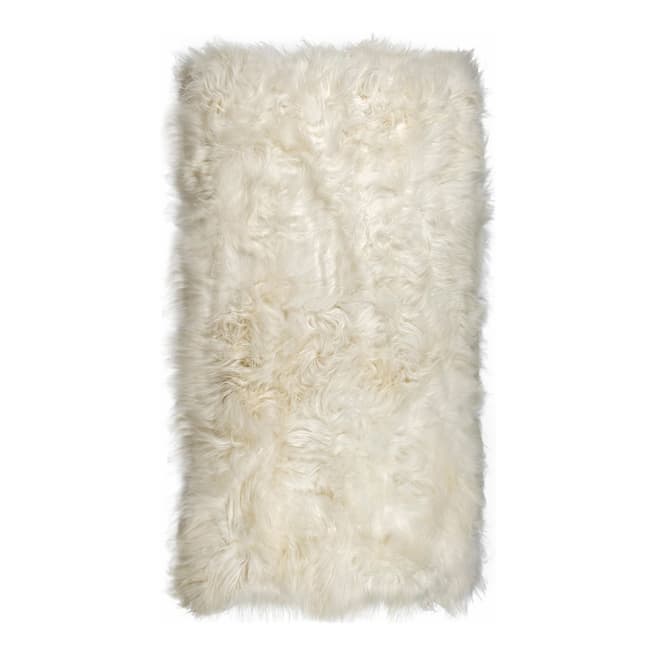 Arctic Fur White Icelandic Sheepskin Rug 115x175cm
