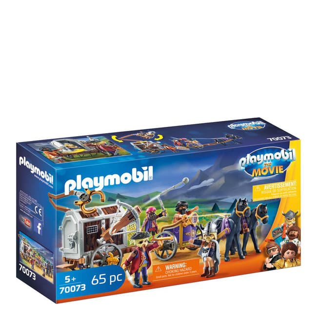 Playmobil The Movie Charlie With Prison Wagon