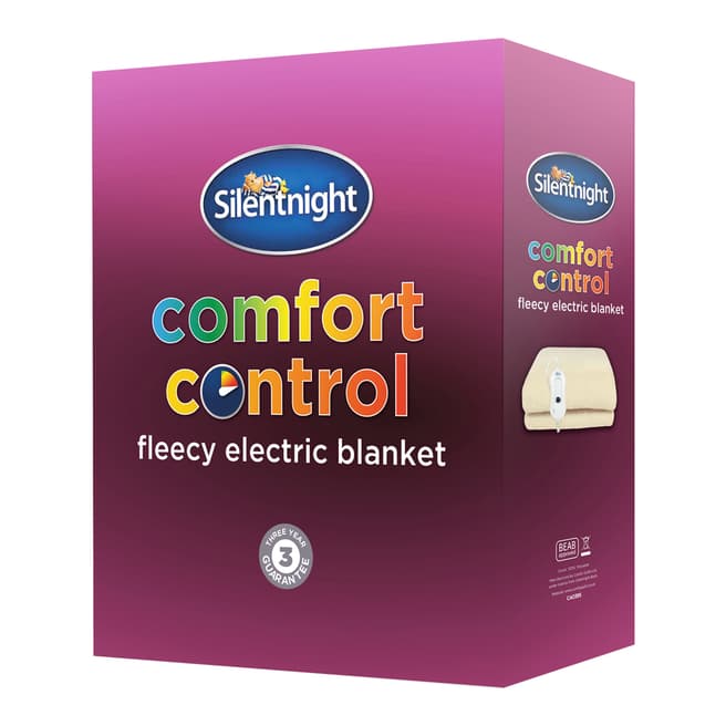Silentnight Teddy Fleece Single Electric Blanket