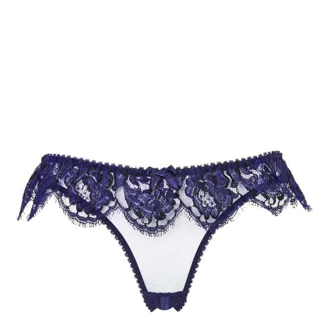 Agent Provocateur Navy Piper Ouvert Brief
