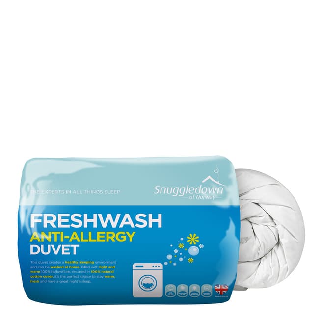 Snuggledown Fresh Wash Anti Allergy 4.5 Tog Double Duvet