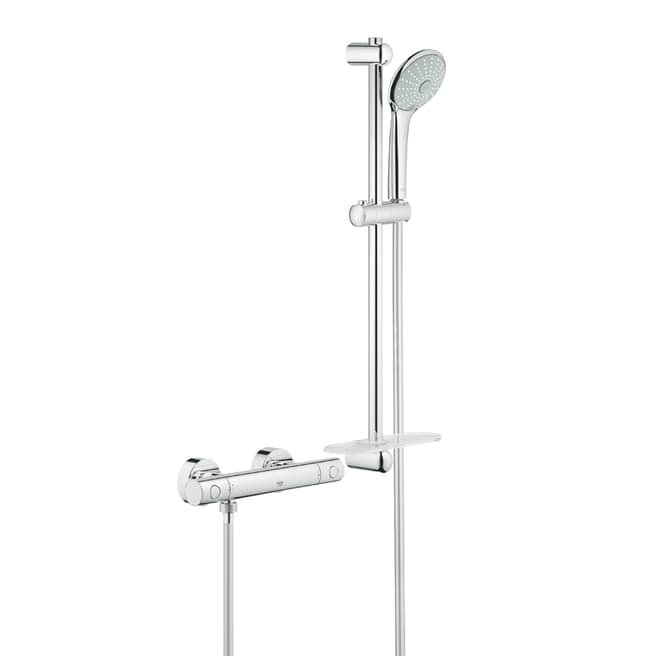 GROHE Grohtherm 1000 Cosmopolitan M Thermostat Shower Set, 600mm