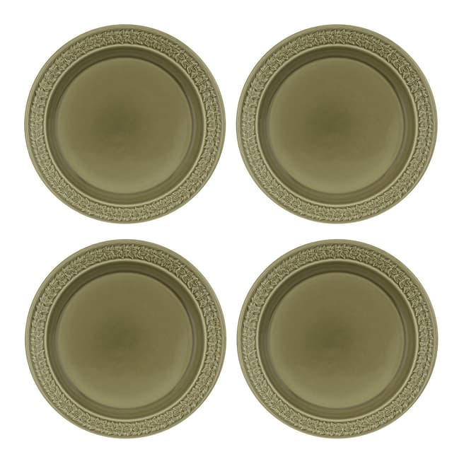 Portmeirion 10" Plate - Moss Green S/4