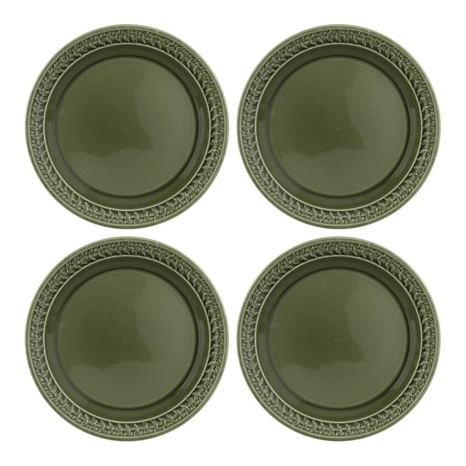 Portmeirion 8" Plate - Forest Green S/4