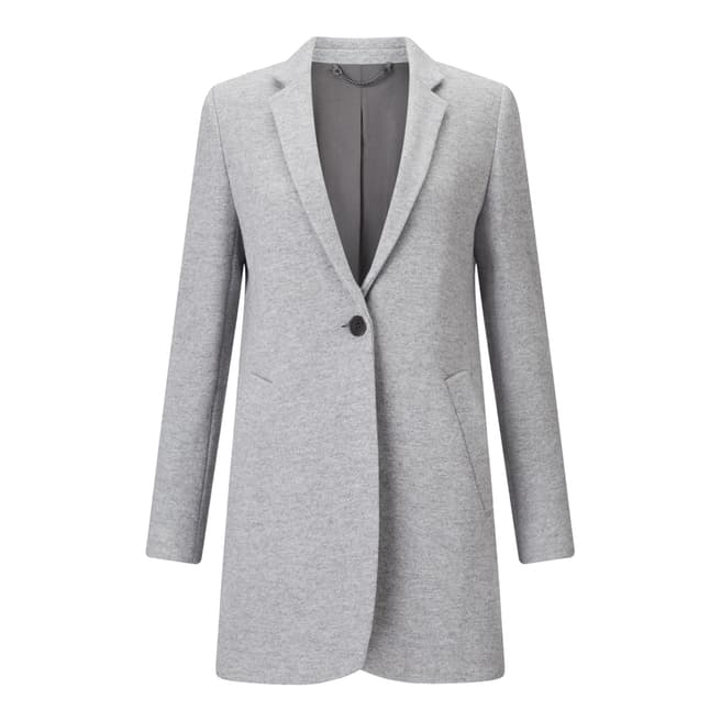 Jigsaw Grey Tailored Coat