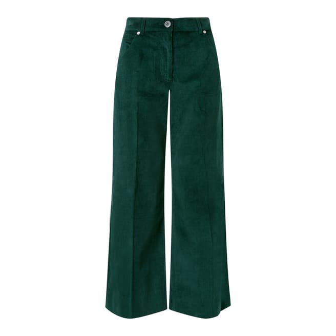 Jigsaw Deep Green Hoxton Cord Trousers