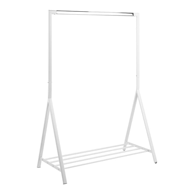 Scandi Luxe Brent Clothes Rack White