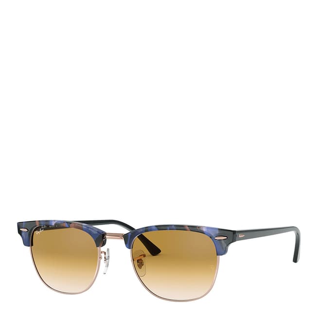 Ray-Ban Unisex Brown/Blue Tortoise Rayban Sunglasses 49mm