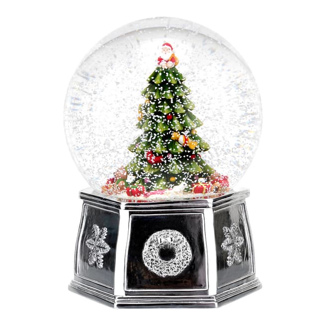 Spode Christmas Tree Musical Tree Snow Globe