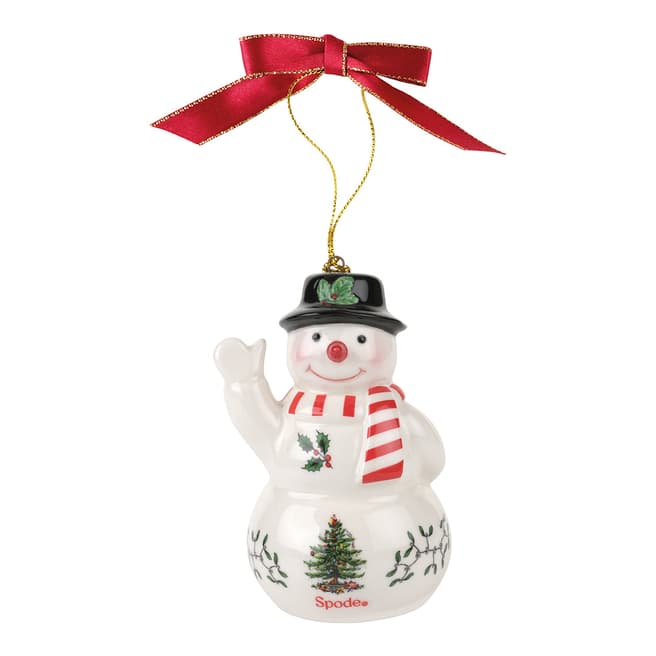 Spode Christmas Tree Snowman Decoration