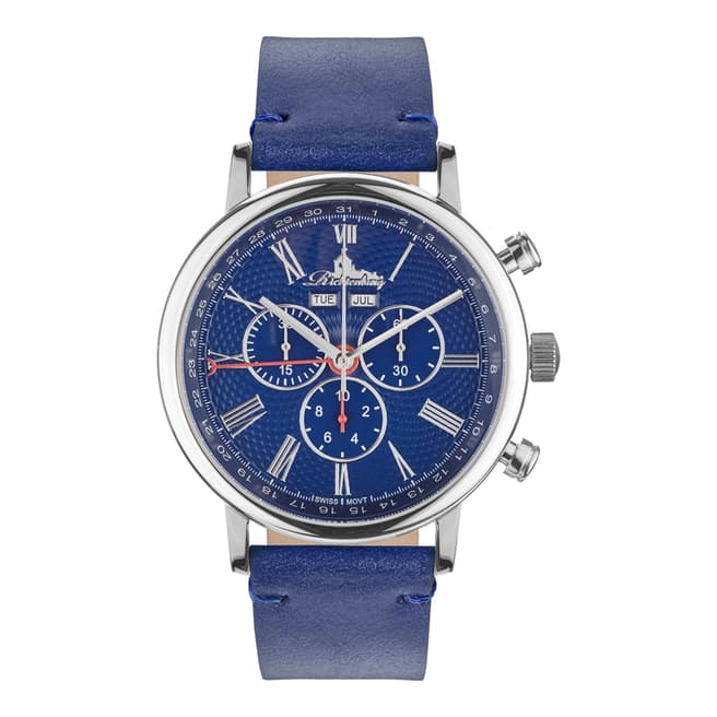 Richtenburg Men's Blue Leather Watch