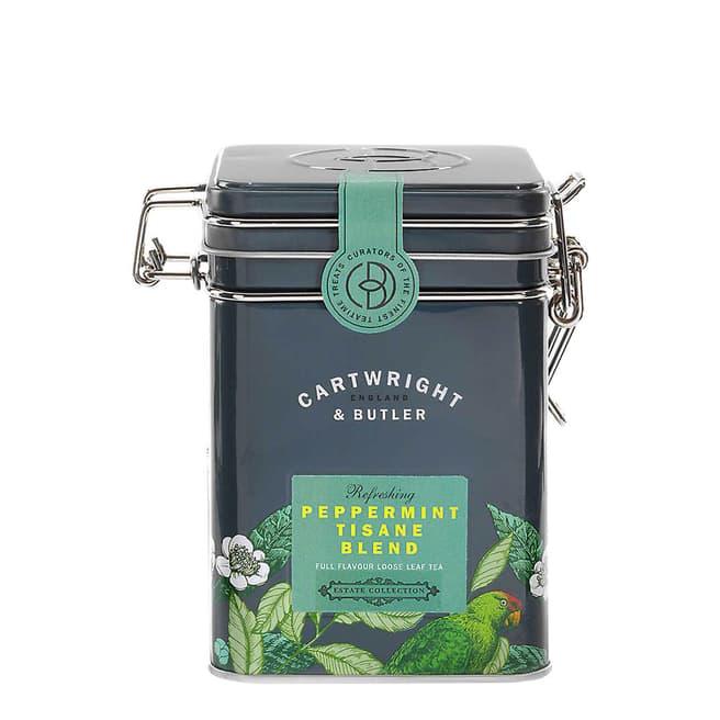 Cartwright & Butler Peppermint Tisane Loose Leaf Tea Caddy
