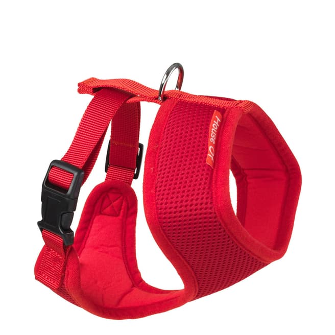 House Of Paws Red Medium Foam Harness 38-51cm