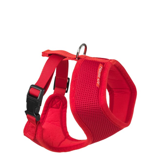 House Of Paws Red Small Foam Harness 31-42cm