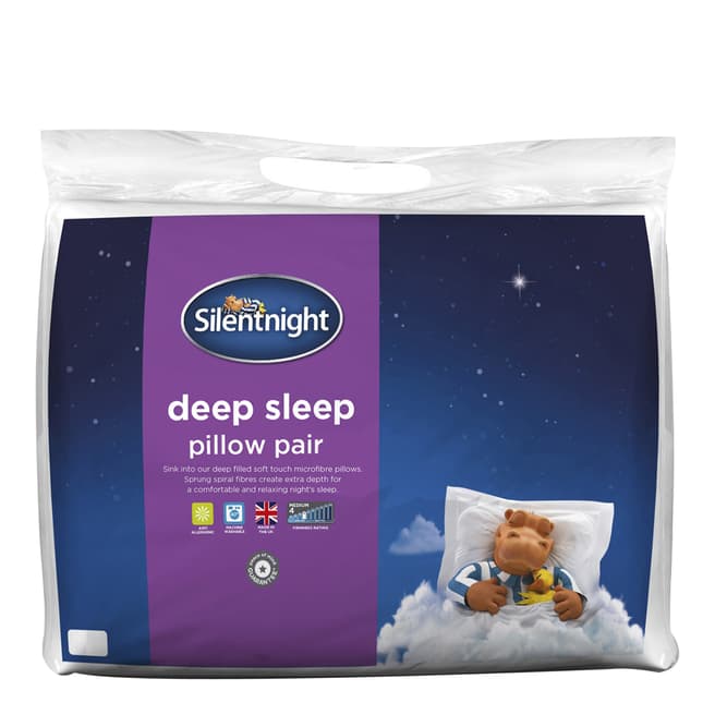 Silentnight Deep Sleep Pair of Pillows