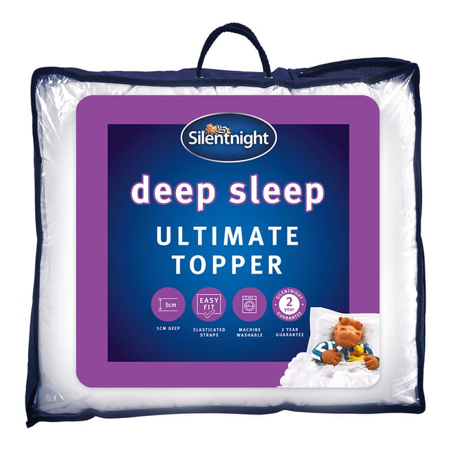 Silentnight Luxury Deep Sleep Single 10Cm Mattress Topper