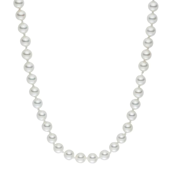 Pearls of London White Pearl Necklace /50cm