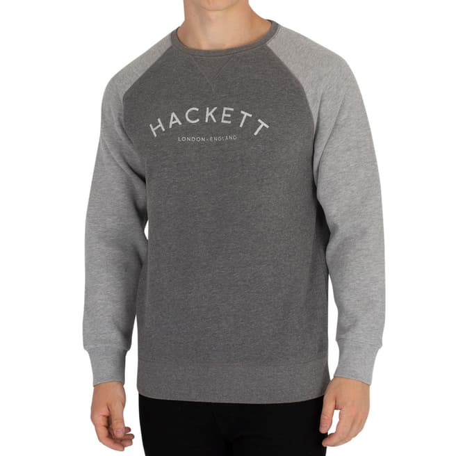 Hackett London Charcoal Classic Sweatshirt