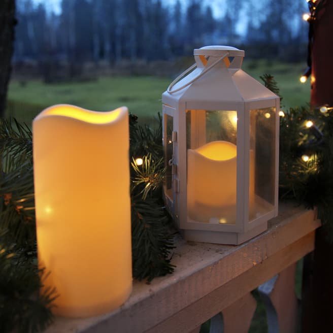 Christmas Magic LED Pillar Candle 15cm