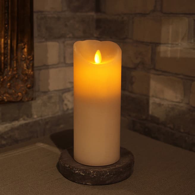 Christmas Magic Twinkle LED Pillar Candle 20cm