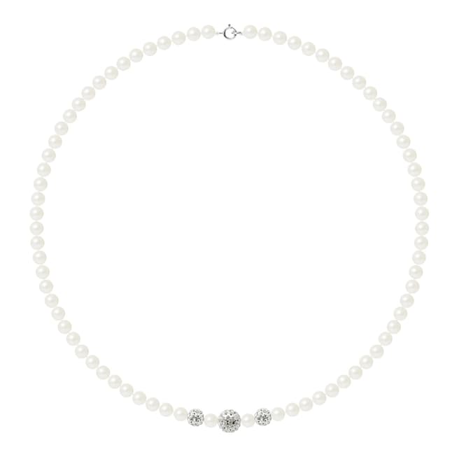 Manufacture Royale White Pearl Necklace 7-8mm