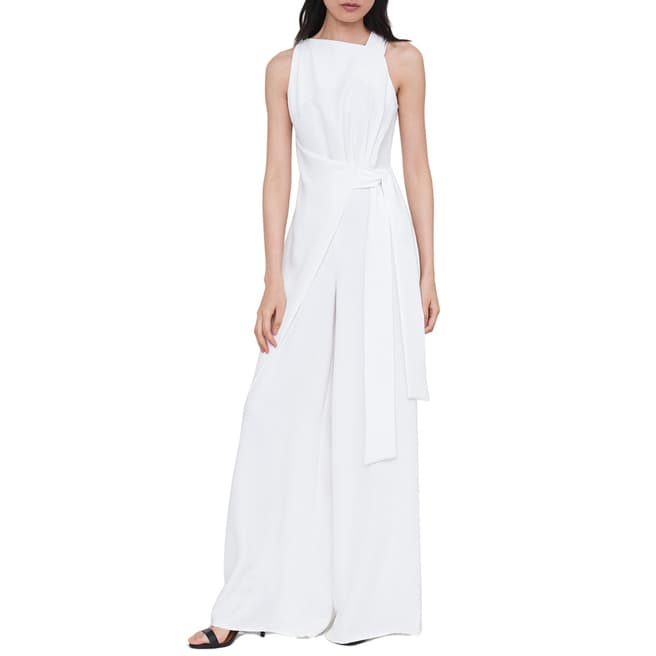 Outline White The Pine Jumpsuit