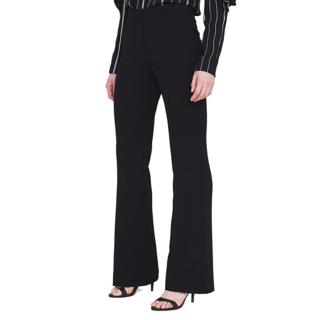 Outline Black Fitted Regent Trouser