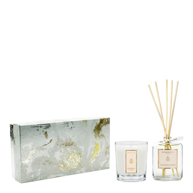 Bahoma Grapefruit & Lime 100ml diffuser & large candle