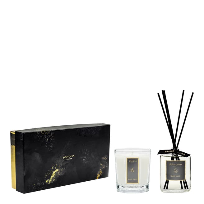 Bahoma Silent Night 100ml diffuser & large candle